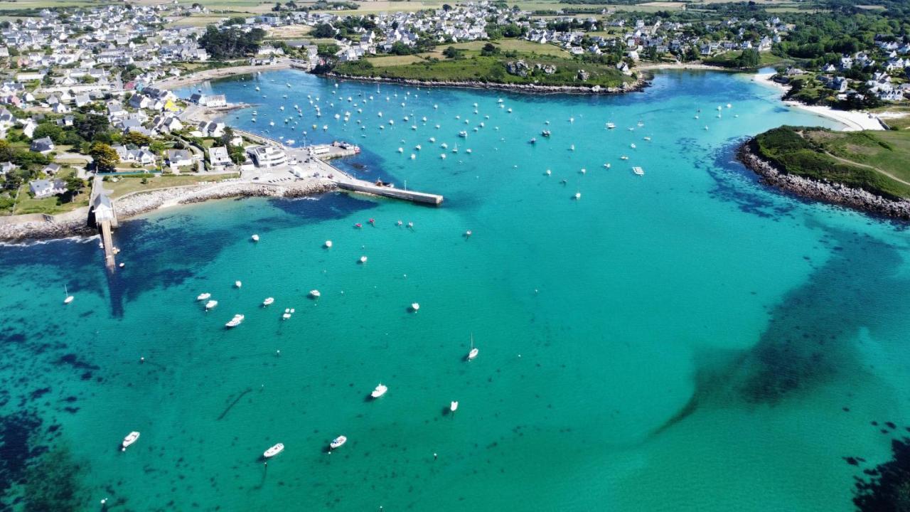 Ker Helen - Maison Familiale Vue Mer Landeda Bagian luar foto