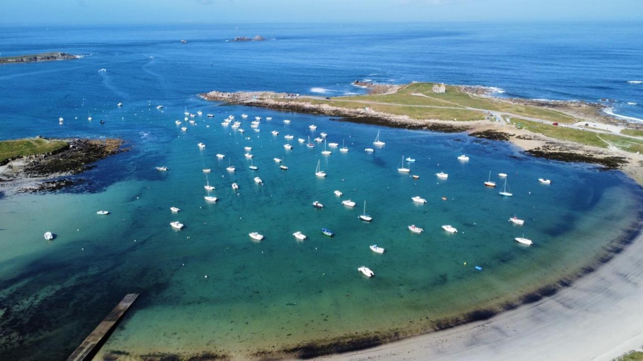 Ker Helen - Maison Familiale Vue Mer Landeda Bagian luar foto