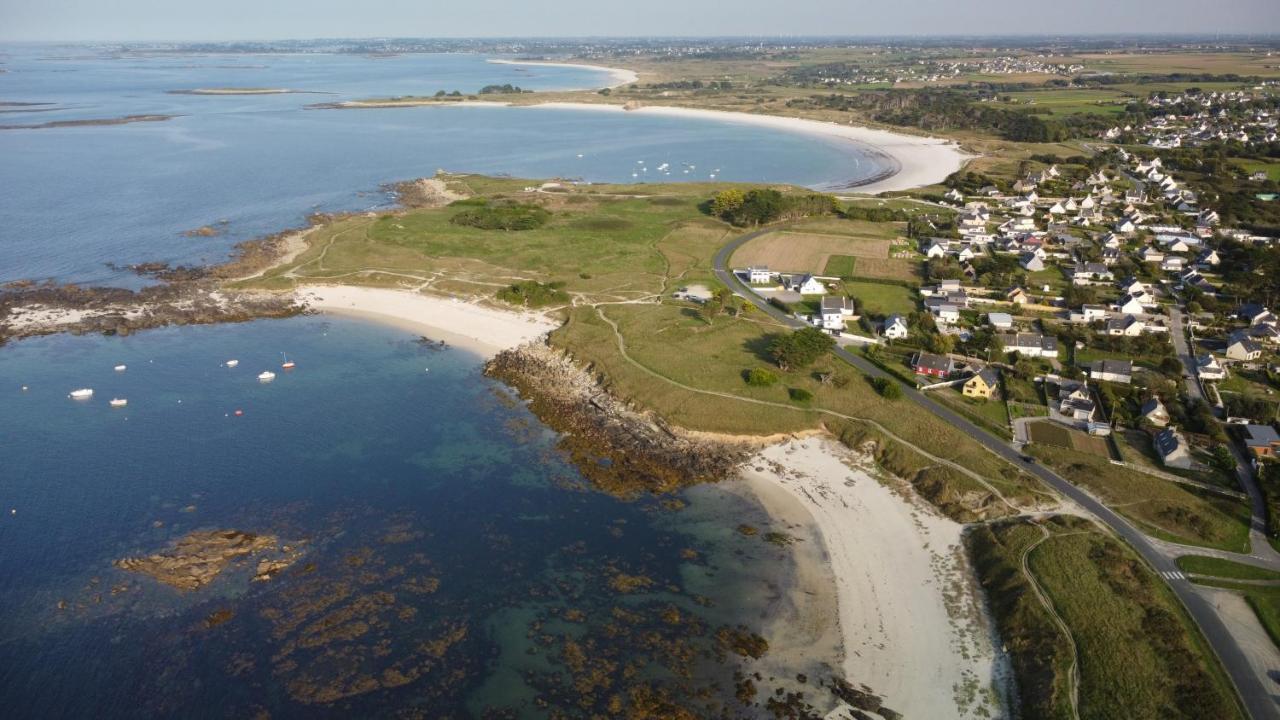 Ker Helen - Maison Familiale Vue Mer Landeda Bagian luar foto
