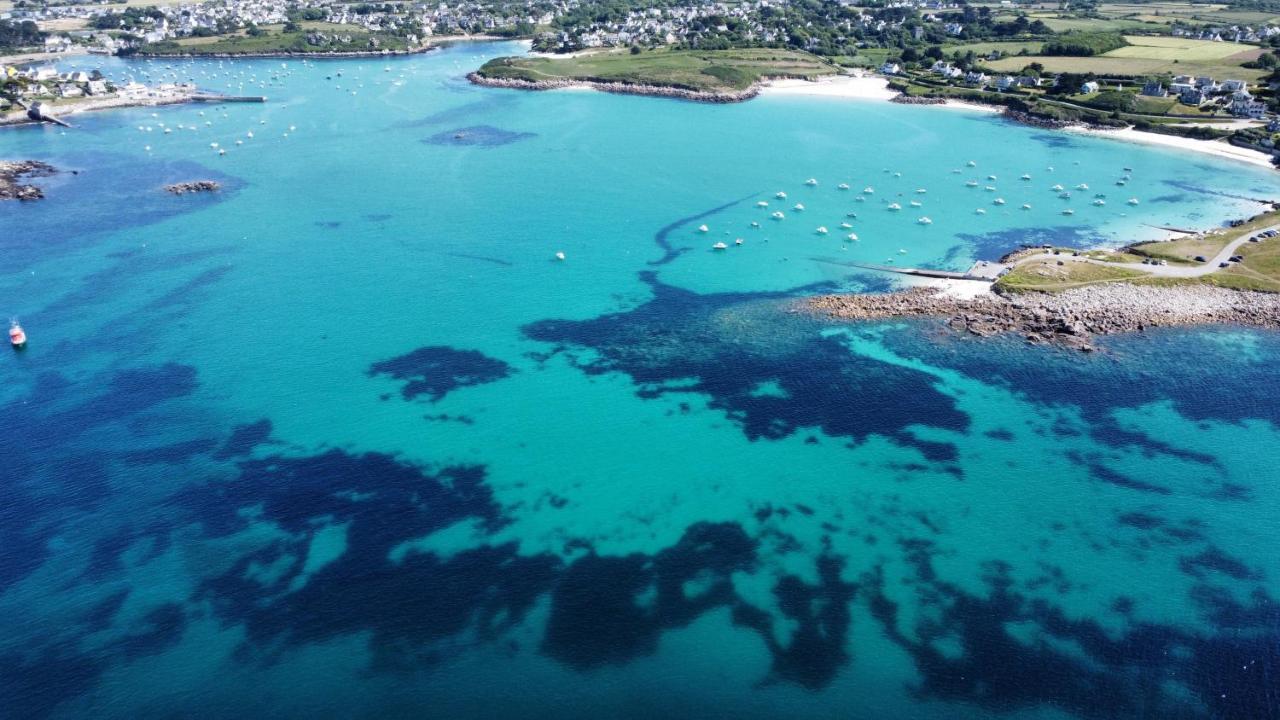 Ker Helen - Maison Familiale Vue Mer Landeda Bagian luar foto