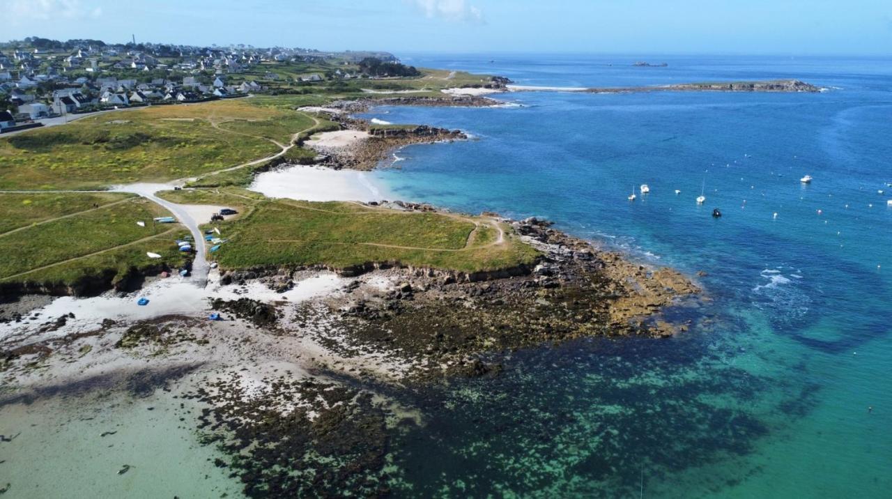Ker Helen - Maison Familiale Vue Mer Landeda Bagian luar foto