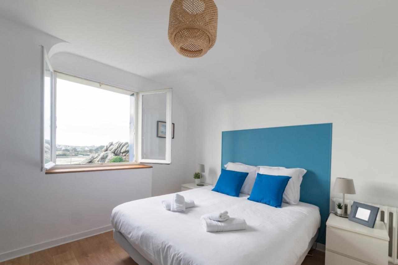 Ker Helen - Maison Familiale Vue Mer Landeda Bagian luar foto
