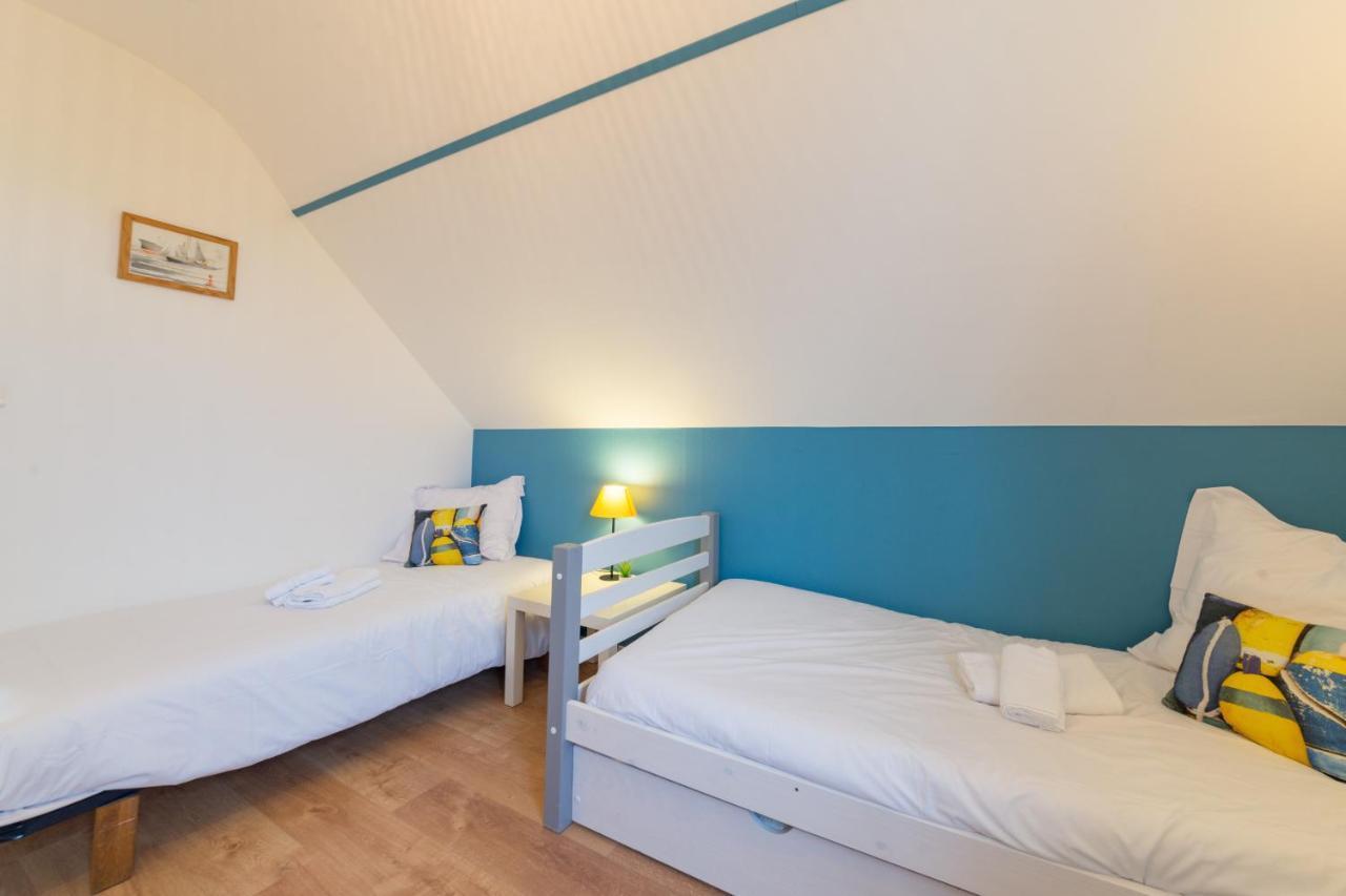 Ker Helen - Maison Familiale Vue Mer Landeda Bagian luar foto